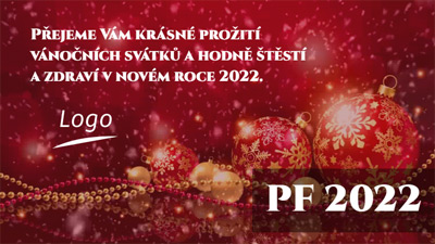 PF 2026 animované, vánoční přání